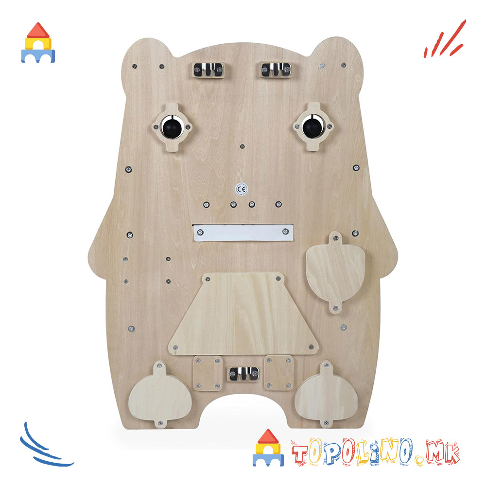 Табла со Активности Бело Мече - Janod - Image 9