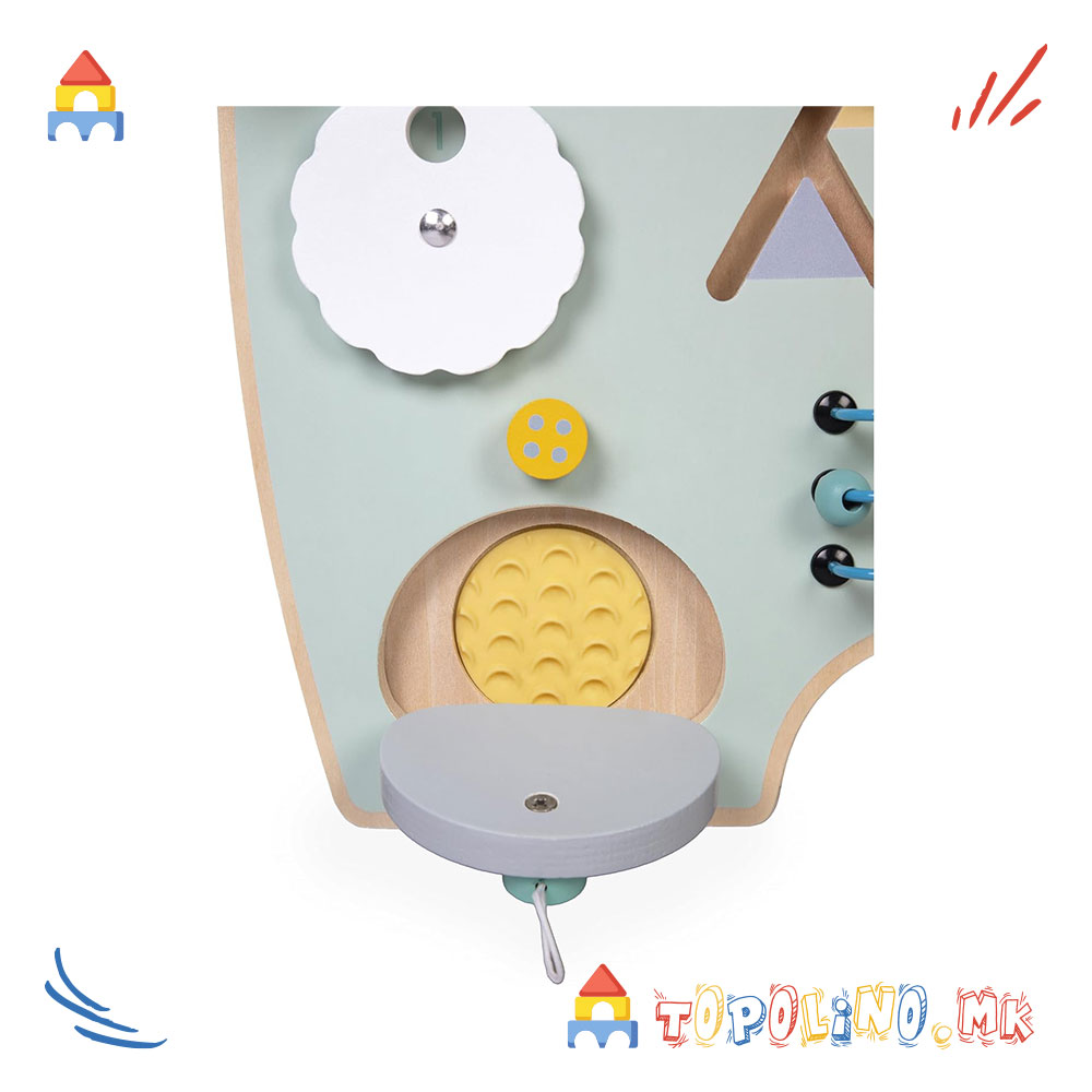 Табла со Активности Бело Мече - Janod - Image 5