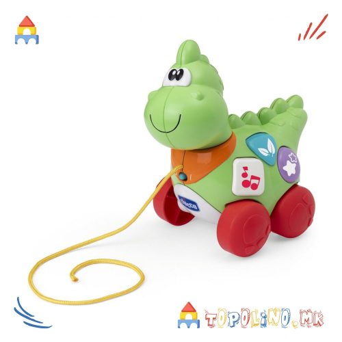 Играчка за Влечење My First Dino - Chicco
