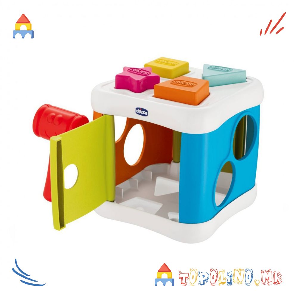 Сортер Коцка 2 во 1 - Chicco - Image 3
