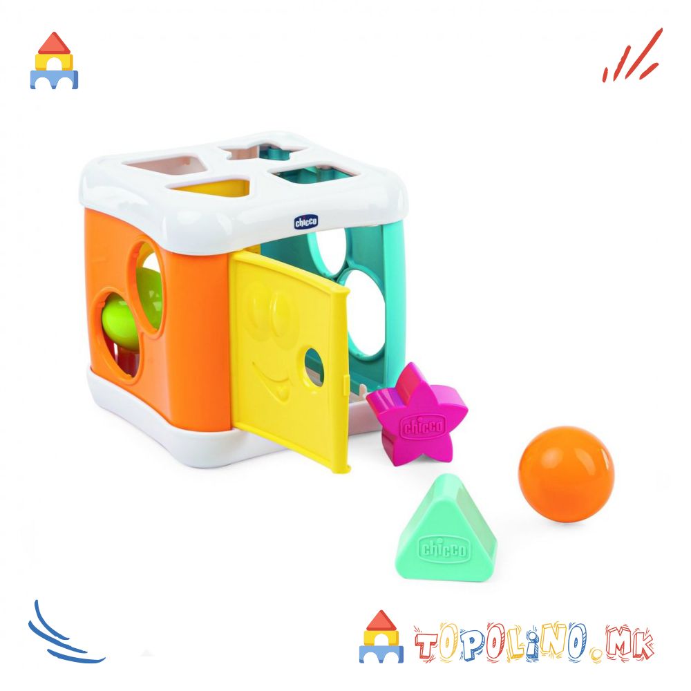 Сортер Коцка 2 во 1 - Chicco - Image 4