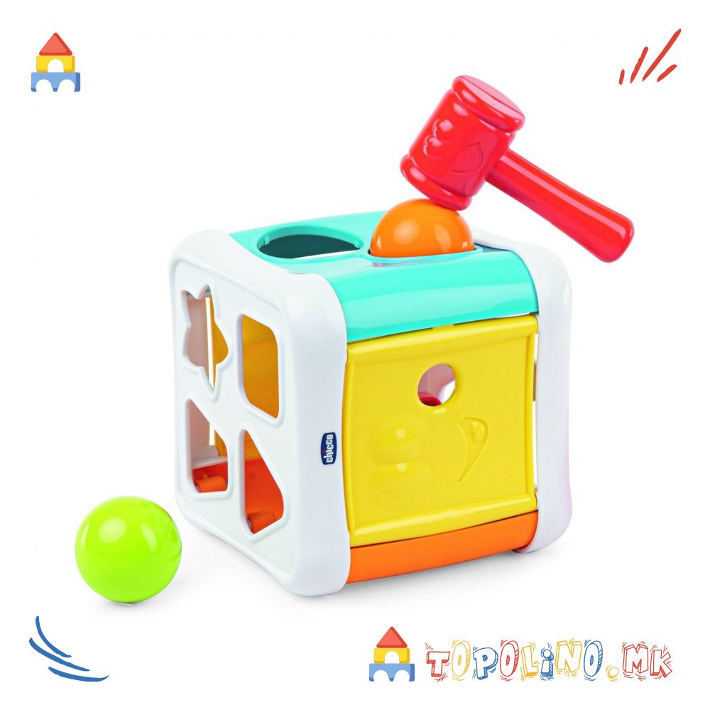 Сортер Коцка 2 во 1 - Chicco - Image 5