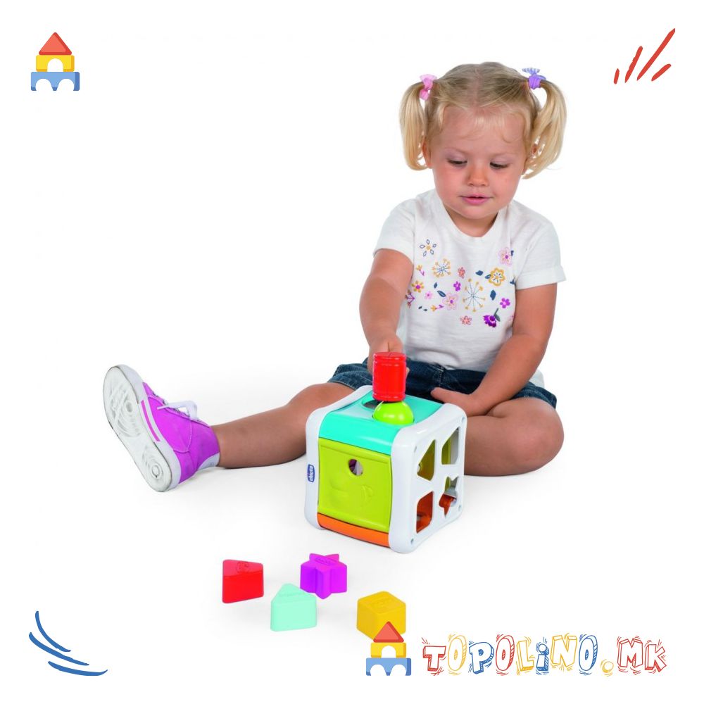 Сортер Коцка 2 во 1 - Chicco - Image 6