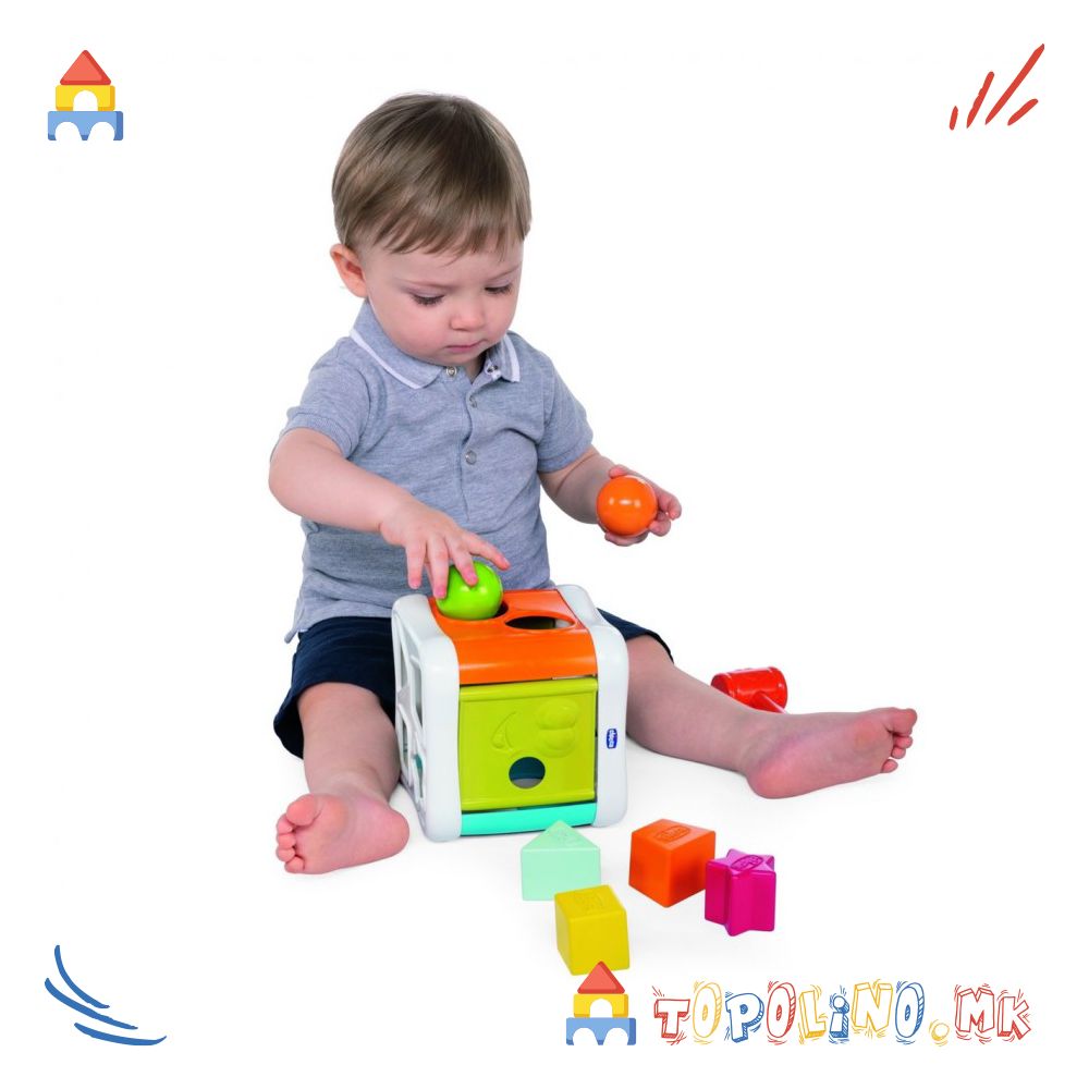 Сортер Коцка 2 во 1 - Chicco - Image 7