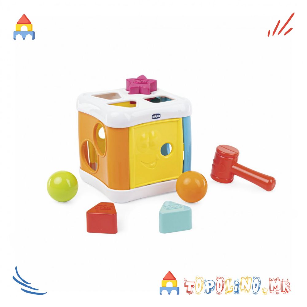 Сортер Коцка 2 во 1 - Chicco - Image 2