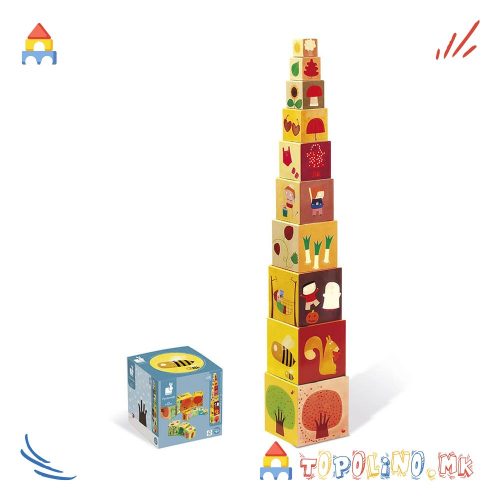 Пирамида со Коцки 4 Сезони - Janod