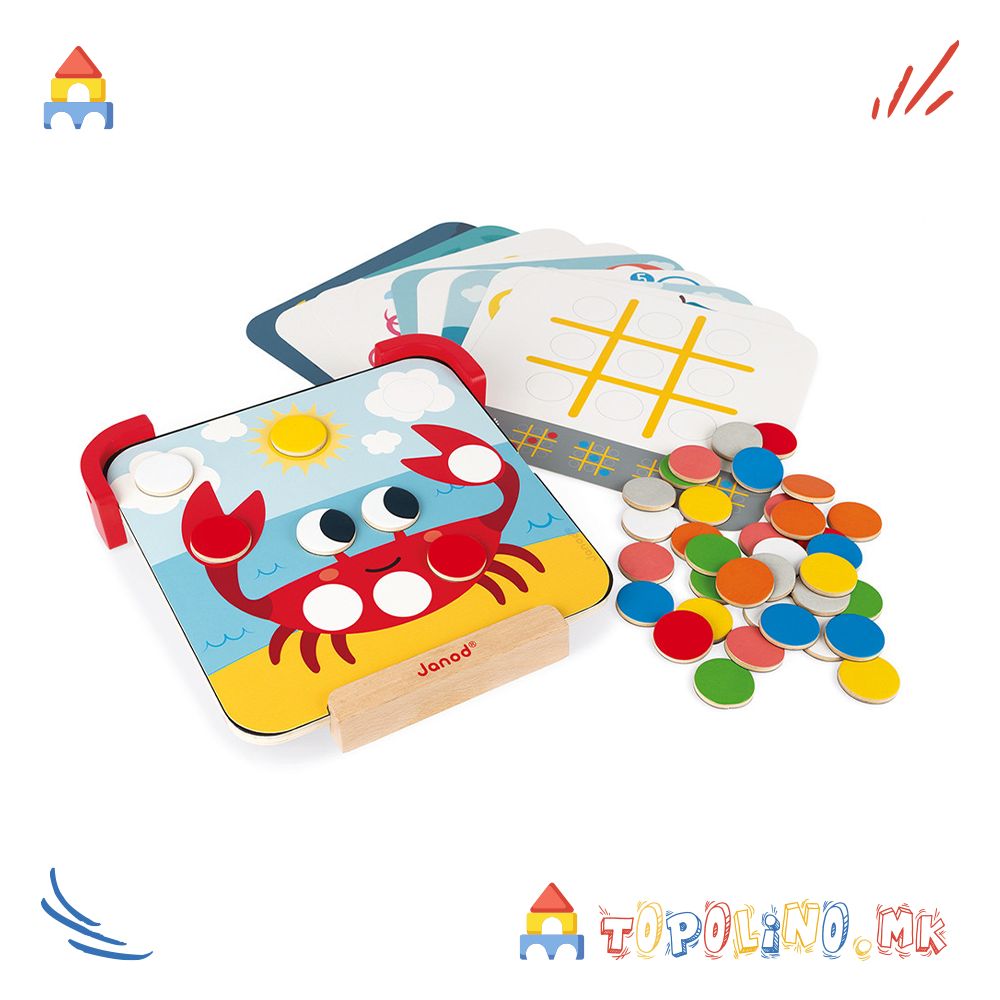 Магнетни Чипови ги Учам Боите - Janod