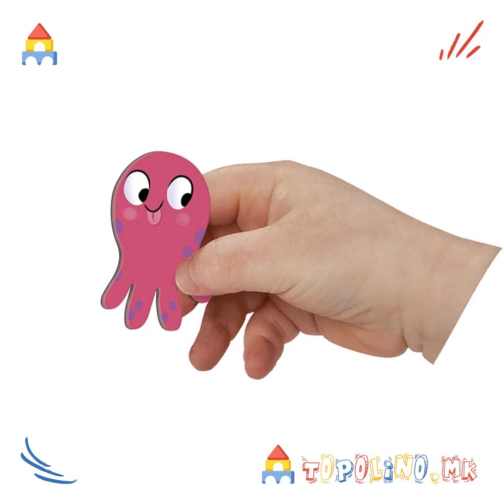 Магнетна Приказна Морски Животни - Janod - Image 6