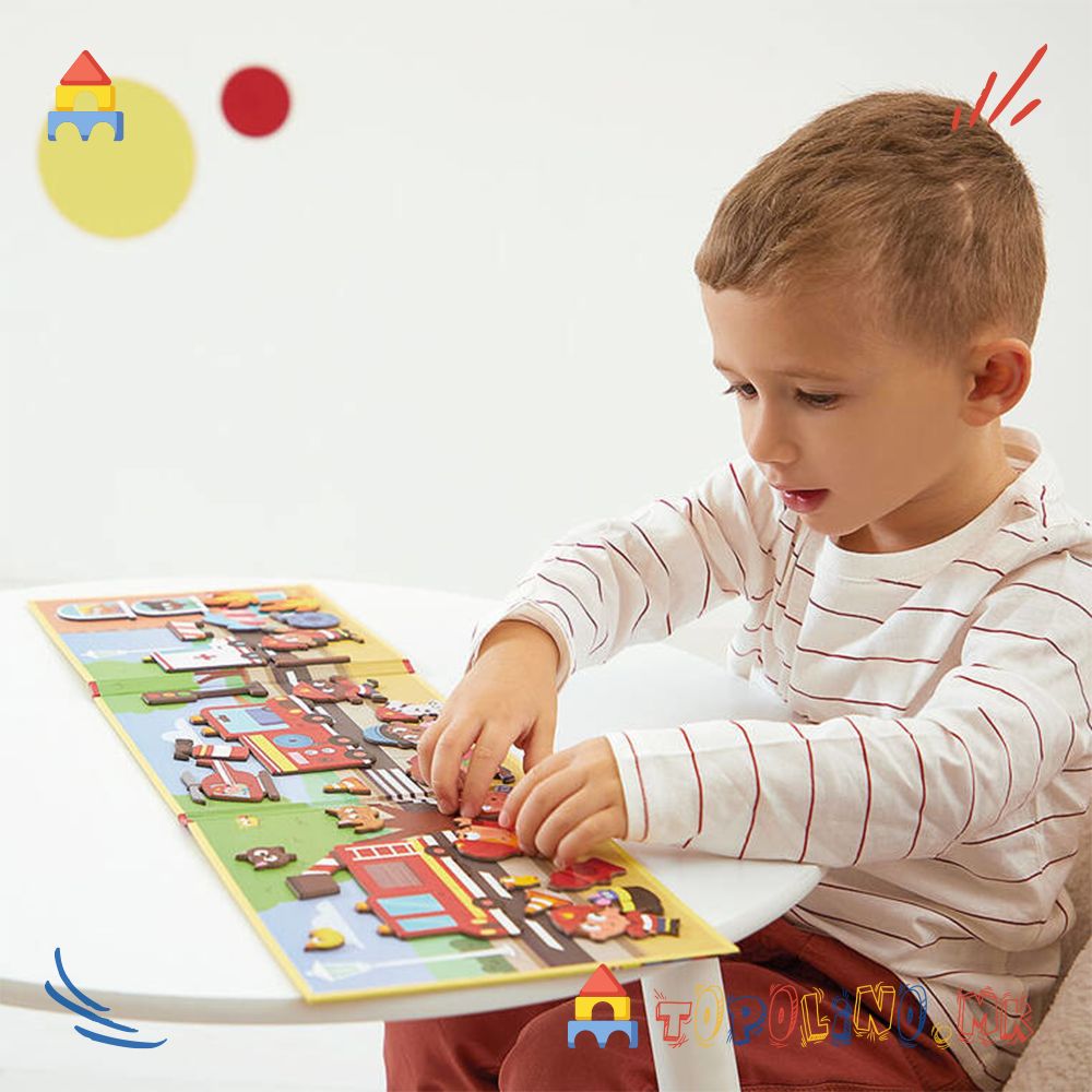 Магнетна Приказна Пожарникари – Janod - Image 2