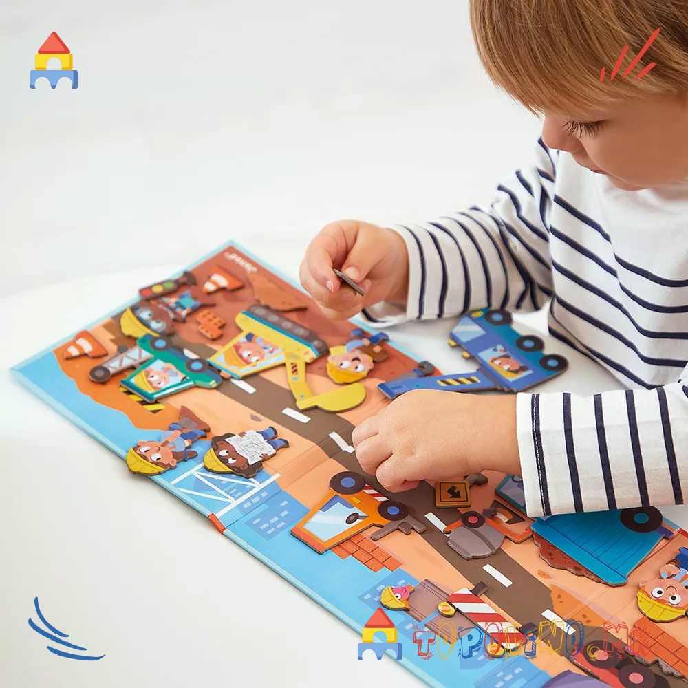 Магнетна Приказна Градилиште – Janod - Image 2