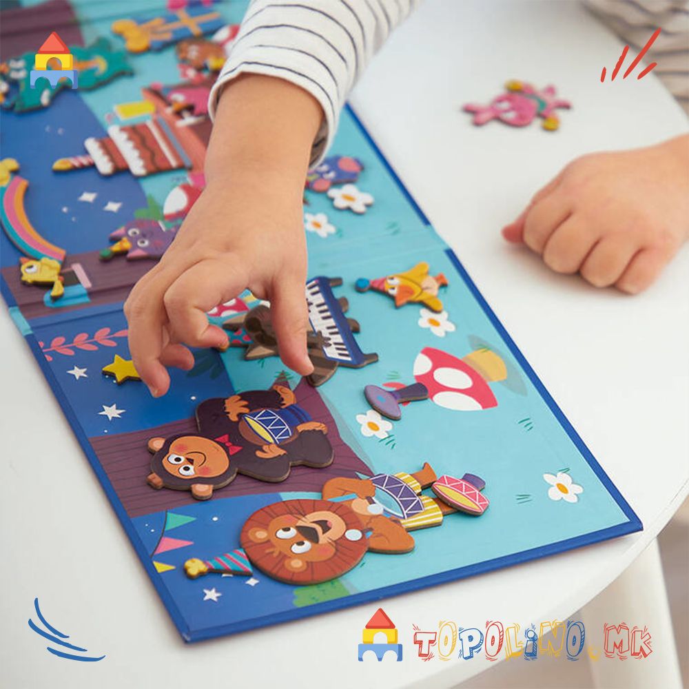 Магнетна Приказна Животинска Забава – Janod - Image 3