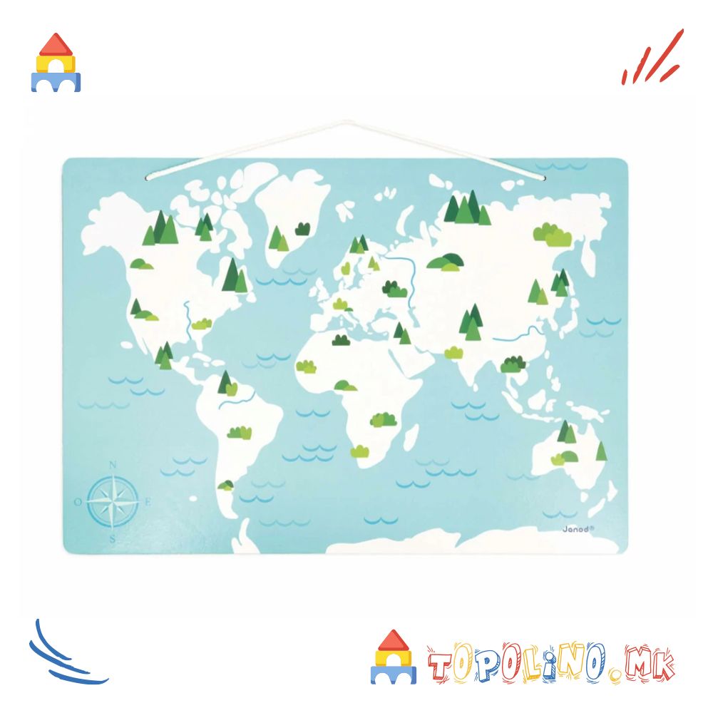 Магнетна Табла Мали Животни - Janod - Image 5