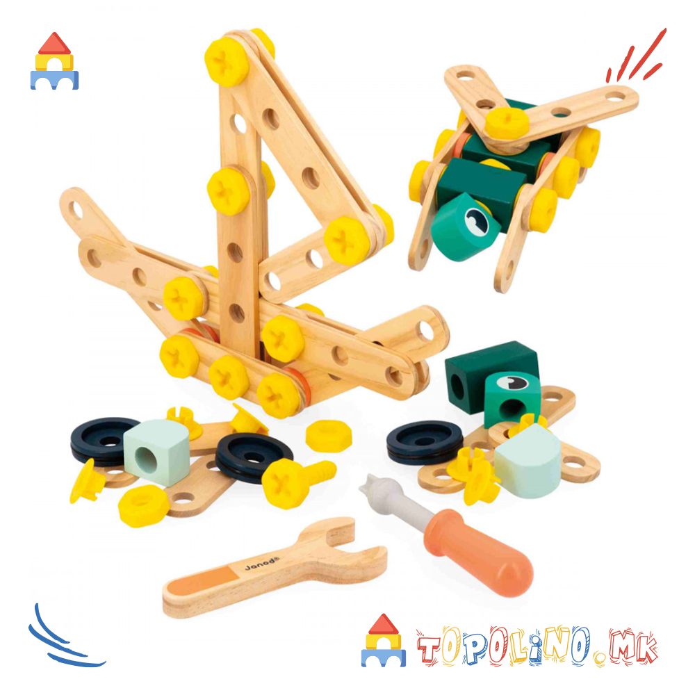 Работилница 100пар. BricoKids – Janod