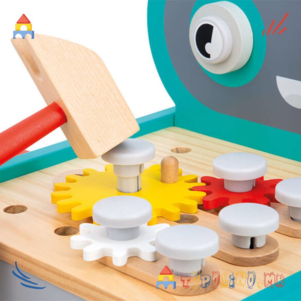 Количка за Алат Робот BricoKids - Janod - Image 9