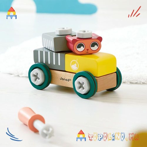 Автомобил Маче Направи Сам BricoKids - Janod