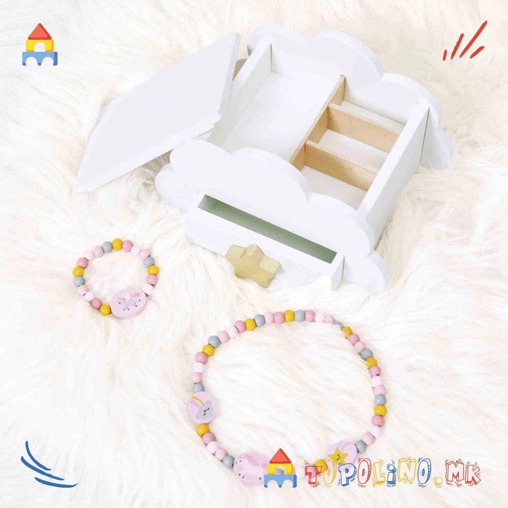 Дрвена Кутија за Накит Еднорог - Janod