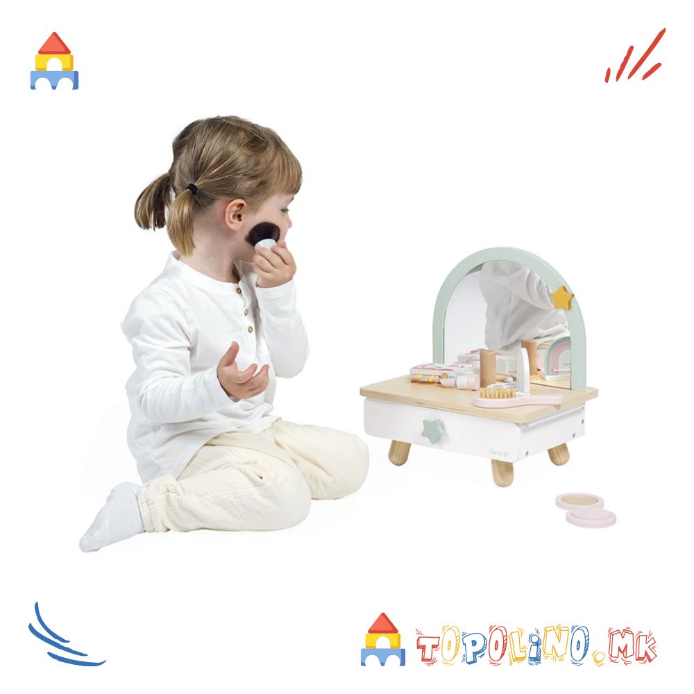 Масичка за Шминкање Еднорог - Janod - Image 11