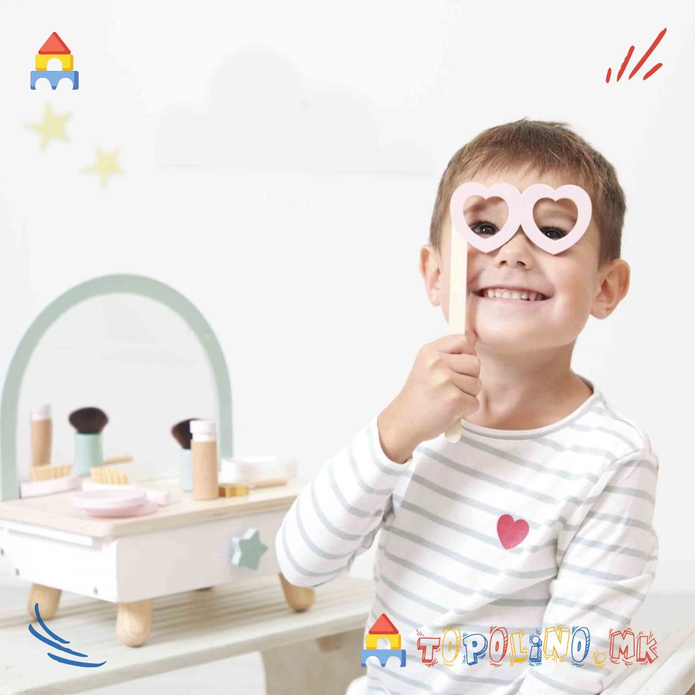 Масичка за Шминкање Еднорог - Janod - Image 5