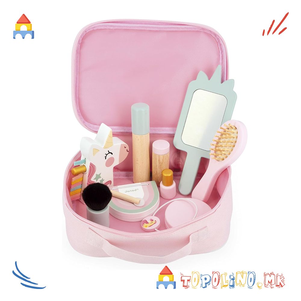 Куферче за Шминки Еднорог - Janod - Image 2