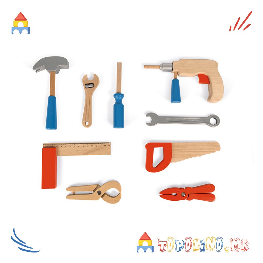 Кутија за Алат BricoKids - Janod - Image 2