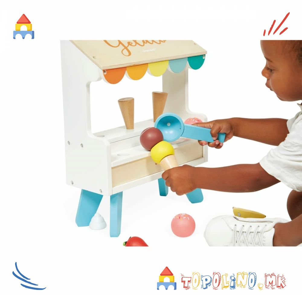 Штанд за Сладолед - Janod - Image 4