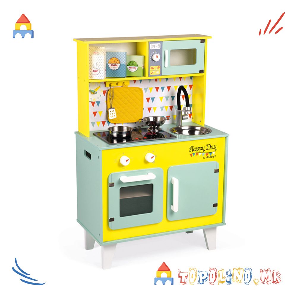 Дрвена Кујна Happy Day - Janod