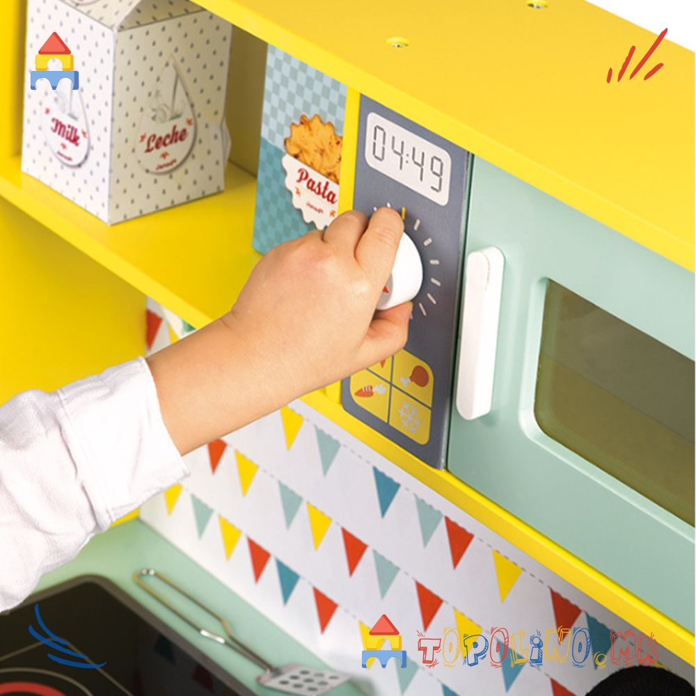 Дрвена Кујна Happy Day - Janod - Image 6