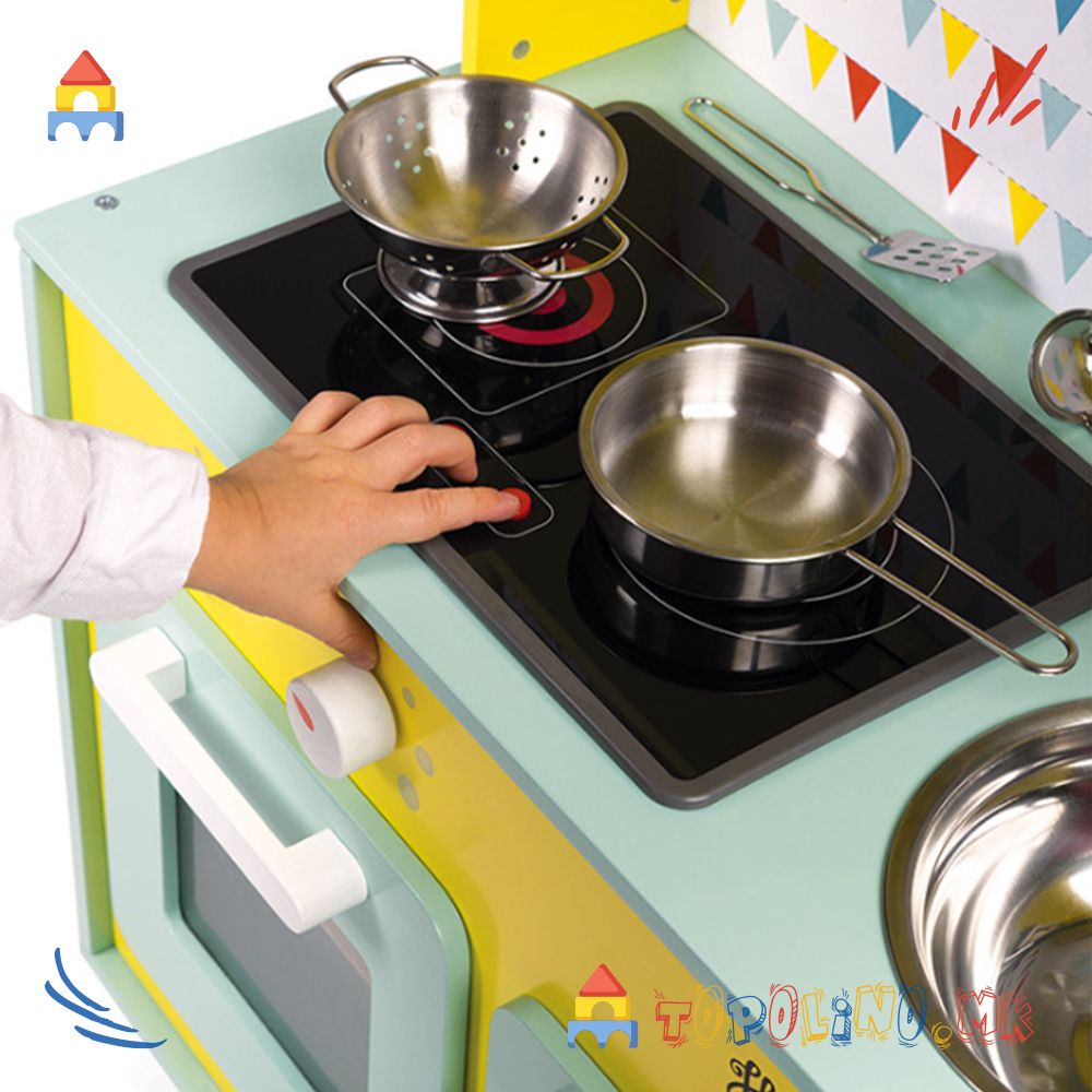 Дрвена Кујна Happy Day - Janod - Image 7