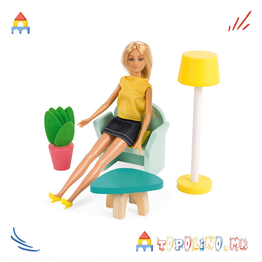 Куќичка за Кукли Happy Day - Janod - Image 5