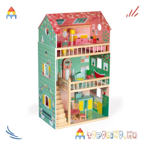 Куќичка за Кукли Happy Day - Janod