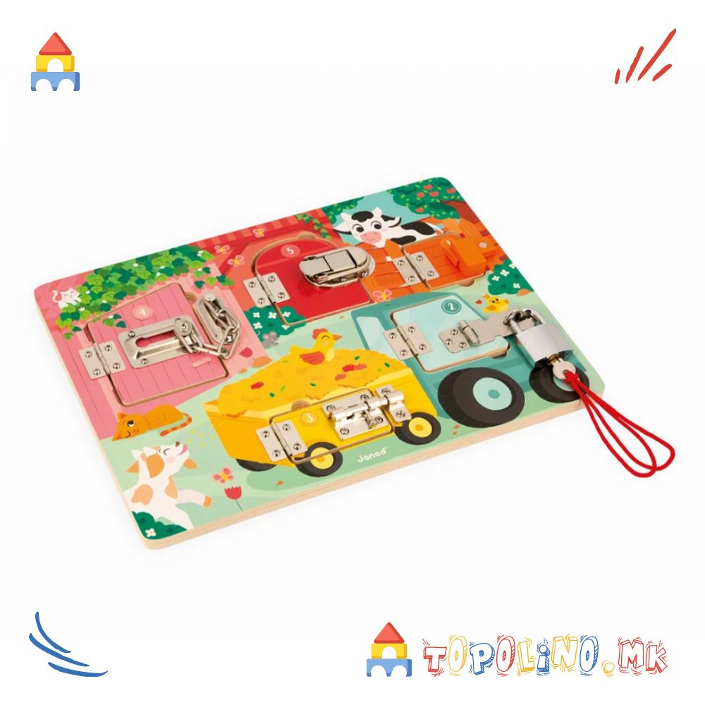 Табла со Катанци Фарма - Janod - Image 5