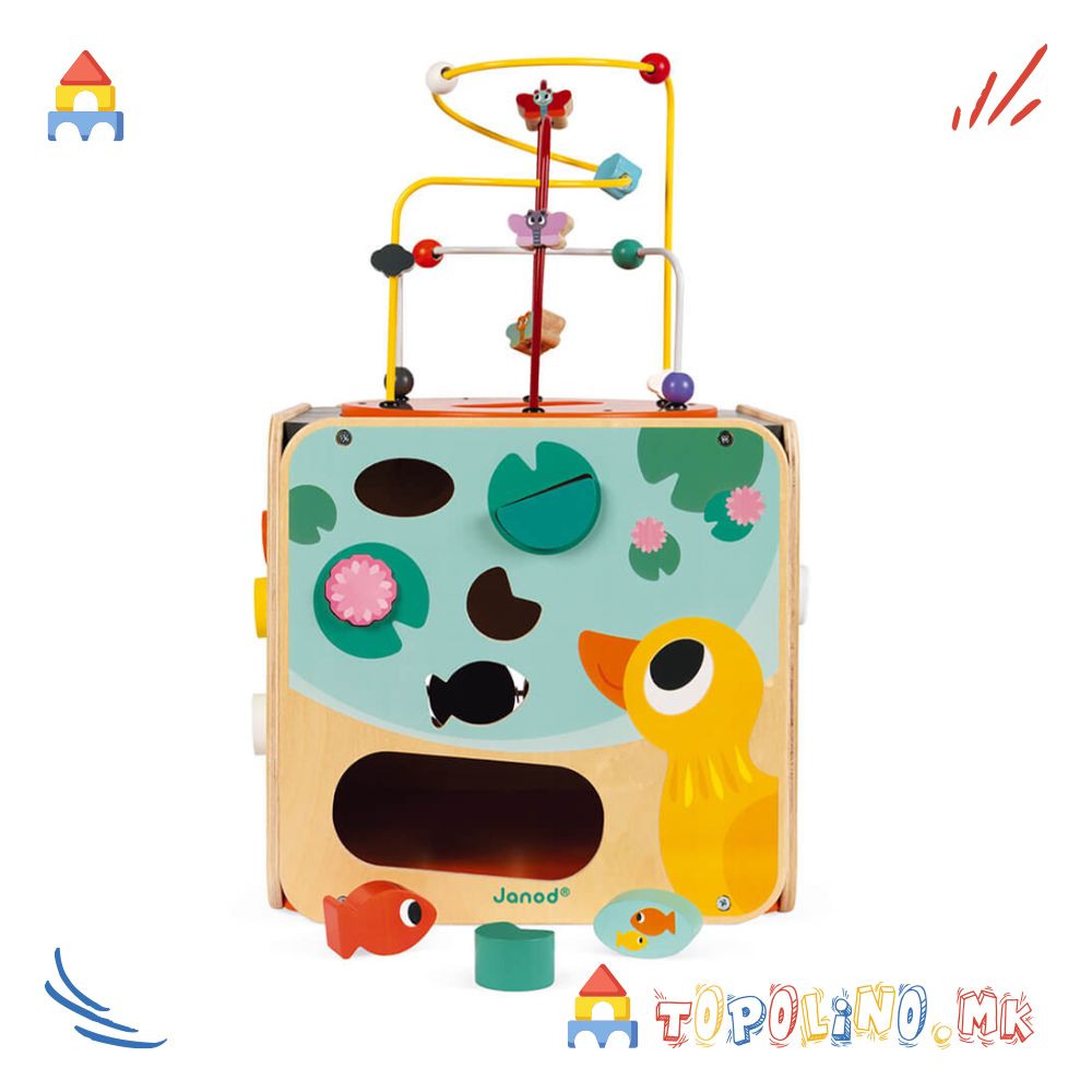 Коцка со Активности - Janod - Image 6