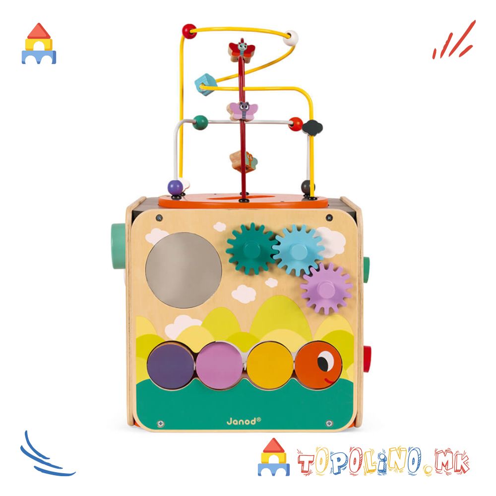 Коцка со Активности - Janod - Image 8