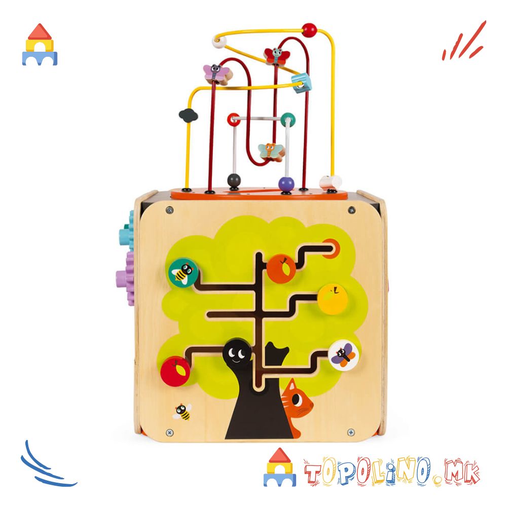 Коцка со Активности - Janod - Image 7