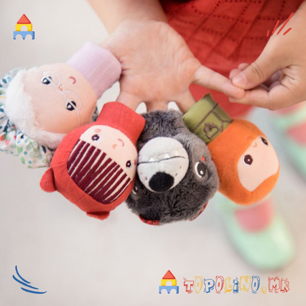 Куклички за на Прсти Little Red Riding Hood - Lilliputiens