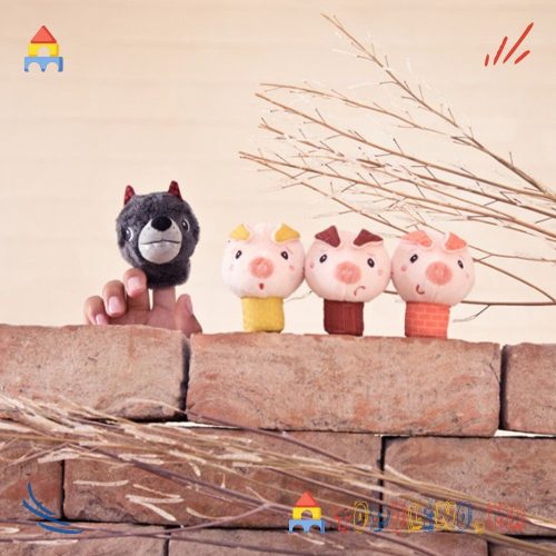 Куклички за на Прсти Three Little Pigs – Lilliputiens