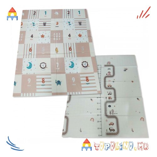 Подлога за Игра PVC 2 во 1 Ѕвезди и Месечинка  – Jungle