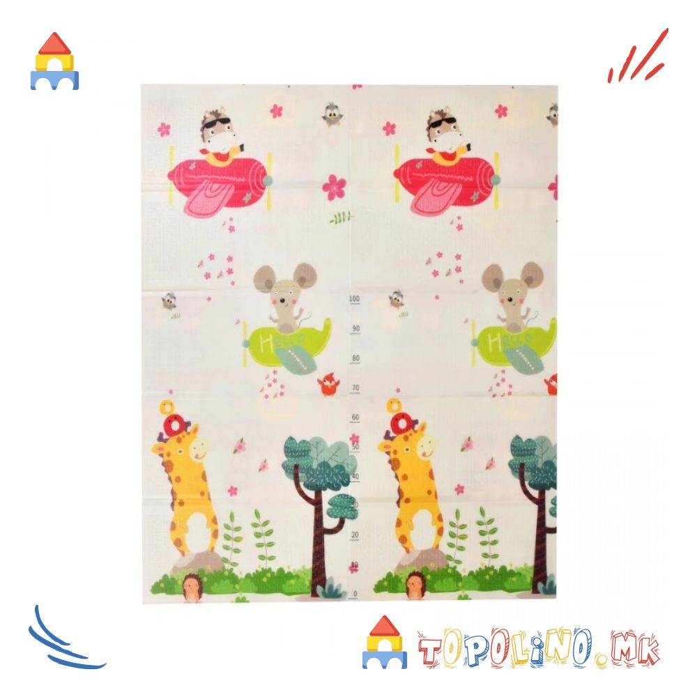 Подлога за Игра PVC 2 во 1 Патувања - Jungle - Image 2