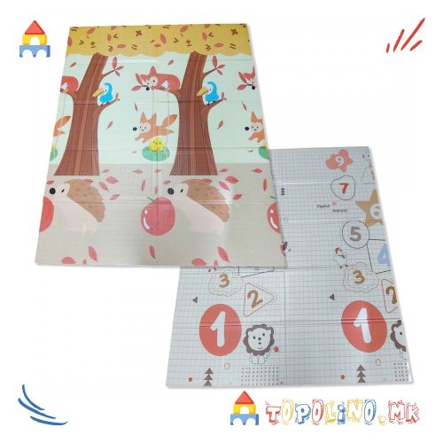 Подлога за Игра PVC 2 во 1 Шумски Пријатели – Jungle