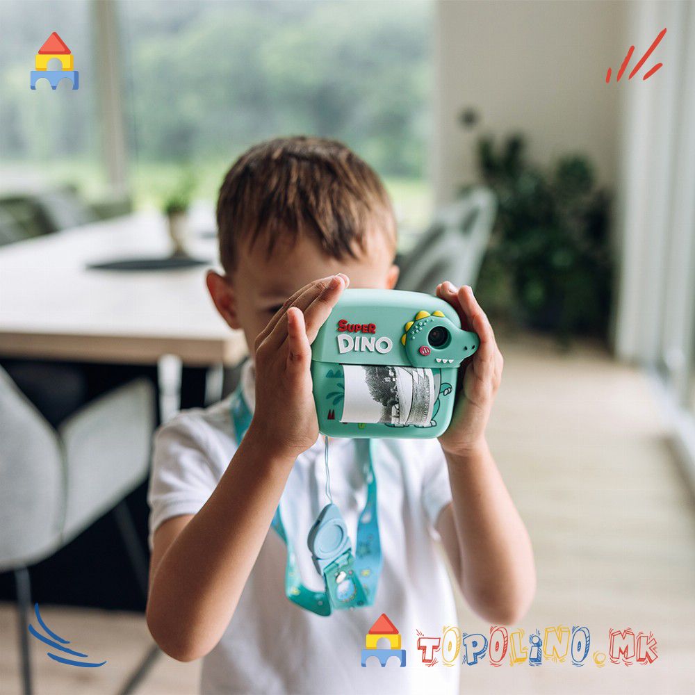 Дигитален Детски Фотоапарат Dino – Free2Play