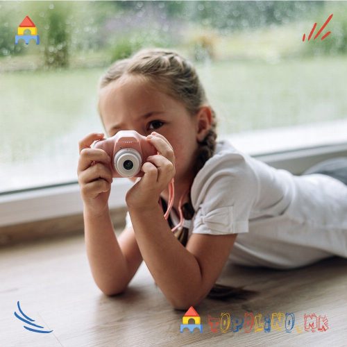 Дигитален Детски Фотоапарат Розе - Free2Play