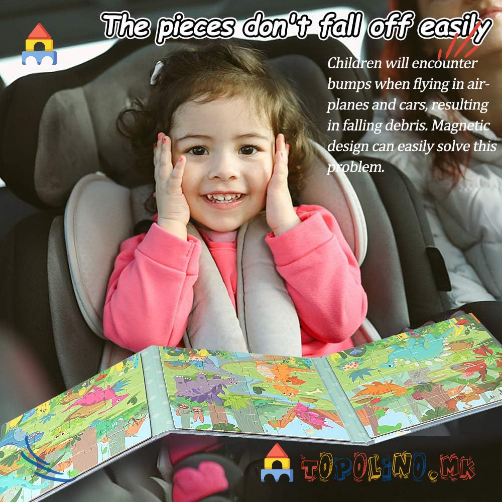 Магнетна Сложувалка Дино - Image 4