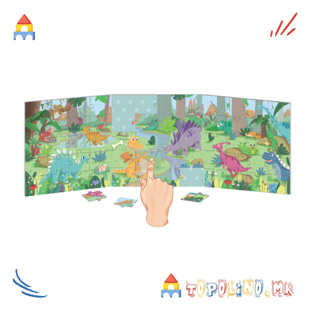 Магнетна Сложувалка Дино - Image 7