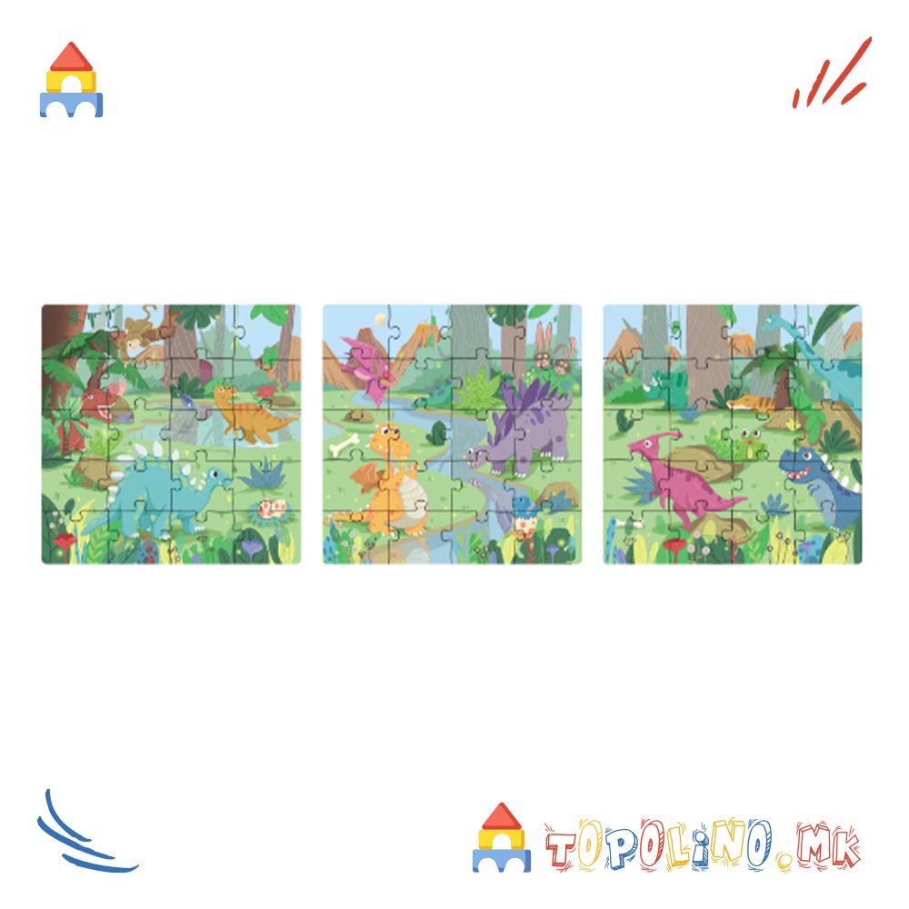 Магнетна Сложувалка Дино - Image 8