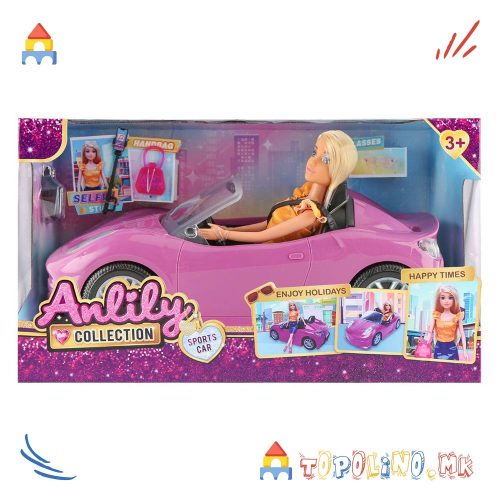 Кукла со Автомобил - Anlily
