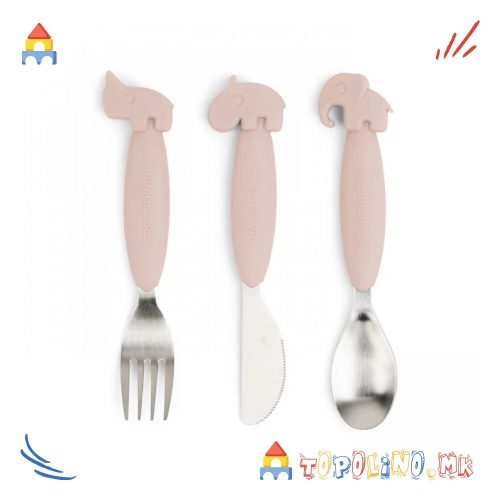 Прибор за Јадење 3пар Метал Friends Море – Done By Deer