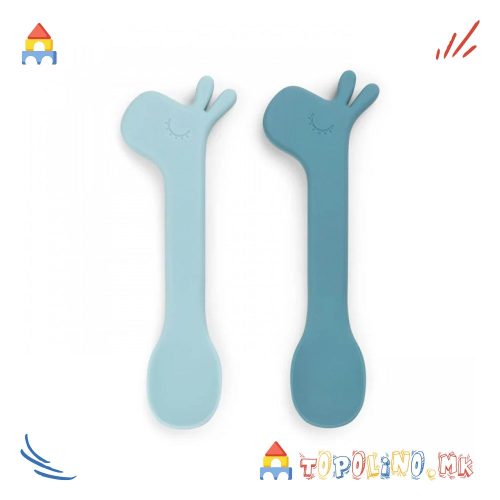 Лажички Силикон Сина 2пар. - Done By Deer