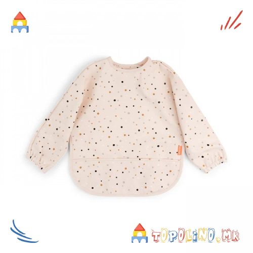 Лигавче со Ракави Весели Точки Розе - Done By Deer