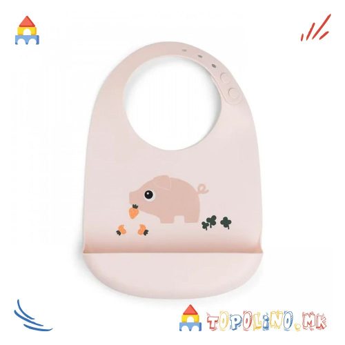 Лигавче Силиконско Pigge Розе – Done By Deer