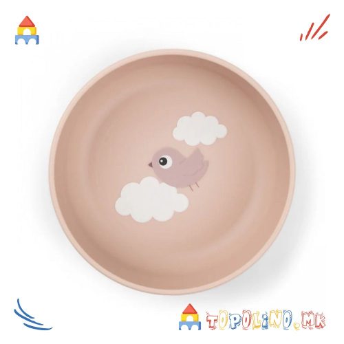 Чинија Foodie Весели Облачиња Розе – Done By Deer